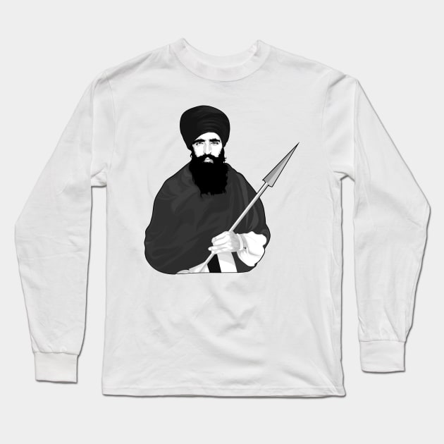 Khalsa Sikh Long Sleeve T-Shirt by Nimazka-kun